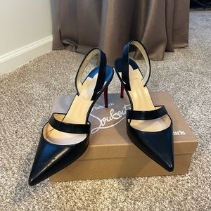 Christian Louboutin Actina 85 Nappa Black